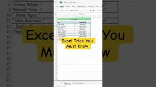 Remove Extra Spaces in Excel Instantly | TRIM Function Explained in Seconds 🚀