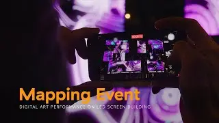 An Absolutely Breathtaking Spectacle on Huge LED-Screen Building | Mapping Event | HeavyM