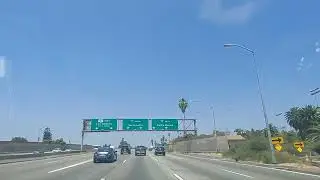 FIRST TIME  DRIVING ON HIGHWAY 5 in LOS ANGELES,  June 12, 2022