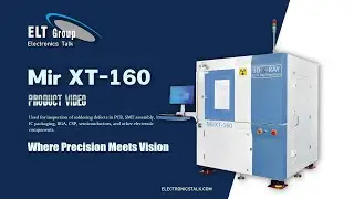 MirXT-160(3D): Advanced 3D X-ray Inspection for Electronics and Semiconductors.