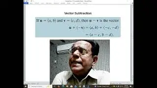 Scalar Multiplication & Vector Addition & Vector Subtraction