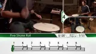 Drum Rudiments - Five Stroke Roll - Free Lesson Full HD