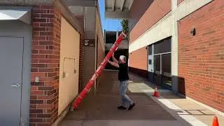 EH&S Portable Ladder Safety - Ladder Set-up
