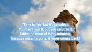 Value Your Time &ndash; Inspirational Quote of the Day