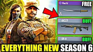 Everything NEW In Season 6! Weapon Adjustments/Free Katana! Buffs & Nerfs + More! Cod Mobile!