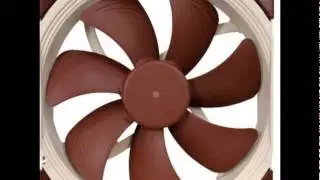 B00AEGRGNO Noctua 140mm Premium Quiet Quality Case Cooling Fan NF-A14 FLX