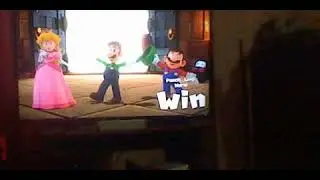 super mario party jamboree part 2 4mingame peach and luigi vs mario