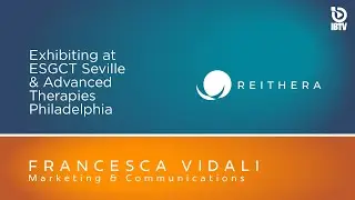 ReiThera's Francesca Vidali, speaks to IBTV about the upcoming conferences.