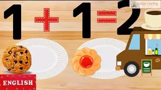[First addition] How many in all? 12 Cookies Educational videos for toddlers