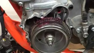 Как обслуживать редукторный привод стартера KTM 250/300