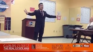 Carlos Florez Toastmaster International Ice Breaker. Florida Realtor. Real Estate Investor.