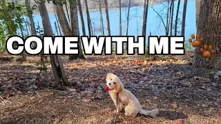 Come With Me to Explore Falls Lake Dam | Hiking with Ruby 🐾