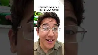 Why Romance Scammers Love Steam Cards #shorts