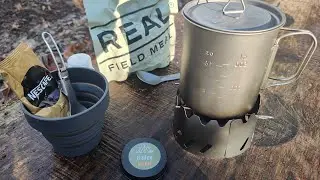 Coffee and breakfast on the Bailey Burner