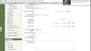 unenroll students Moodle