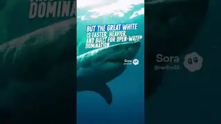Saltwater Crocodile vs Great White Shark &ndash; Who Wins? #saltwatercrocodile #greatwhiteshark#animalfact