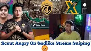 Scout Angry on Godlike |Godlike Stream Sniping TX | Godlike Vs TX | teamXspark | Godlike #scout