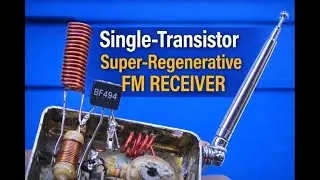 Супер-регенеративный FM-транзистор с одним транзистором