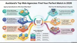 Auckland Top 7 web design agencies in 2026