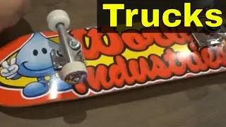 How To Replace Skateboard Trucks-Full Tutorial-Step By Step Instructions