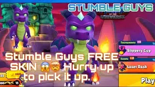 Stumble Guys FREE SKIN 😱🤯 Hurry up to pick it up.🔥