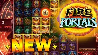 Trying Pragmatic's *New* Slot Fire Portals and Chasing Huge Hits(Bonus Buys)