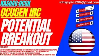POTENTIAL BREAKOUT : OCGN STOCK ANALYSIS | OCUGEN STOCK