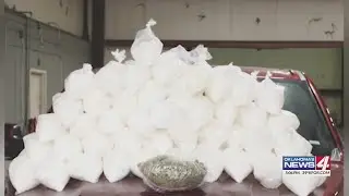 123 pound Meth bust