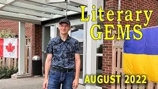 My impressions of Canada and of the books I read in August 2022