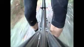 Jones titanium Spaceframe bike POV