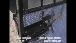 Tandem Tow Trailer Motorcycle Tow Dolly