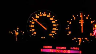 M5 E39 acceleration 100 - 200