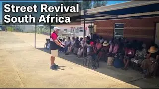 Spontaneous Evangelism today at home affairs offices South Africa Revival!