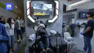 3D 180VR 4K VR Roller Coaster Virtual Reality EXPO 360VR