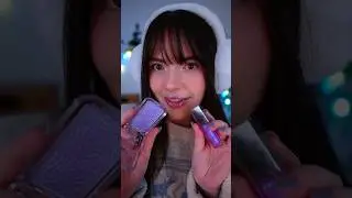 Giving You a Frosty Cold Girl Makeup look  🧊 ☃️❄️ #asmr