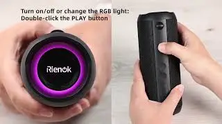 RIENOK S1 MINI Portable Bluetooth Speaker Instruction（English）