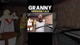 Granny Version 1.8.8 :)👉📈 NPC's Dance😜 #shorts #granny