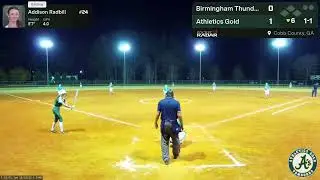 Birmingham Thunderbolts 2029 Whitaker vs Athletics Gold Tamborra/Spencer 14U (2025.11.22)