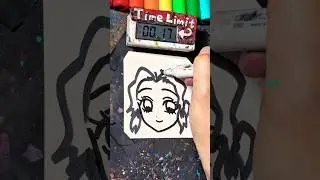 Drawing Shinobu in 50Sec