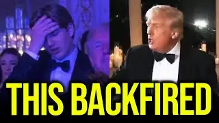 Trump EMBARRASSES Barron at NIGHTMARE NYE EVENT