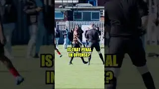 Referee vs Player Referee Fight 😂😂 #soccer #football #baiteze #sundayleague #skills #shorts