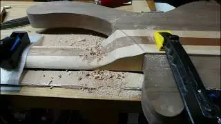 5 String Bass Guitar Build part 2 -Moondot Music- custom bass
