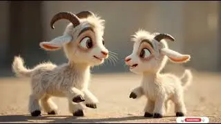 माँ बकरी और उसका नन्हा बच्चा 🐐💖 | Pixar Style Emotional Hindi Story | Heart Touching Kids Story