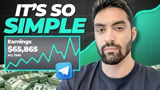 Как я зарабатываю деньги с помощью ИИ OFM + Telegram