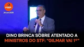 Dino brinca sobre atentado a ministros do STF: &ldquo;Gilmar vai 1&ordm;&rdquo;