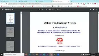 How to Create a Minor/Major Project Report PDF | Step-by-Step Guide