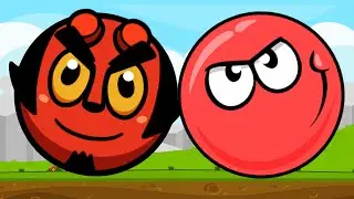 Новый КРАСНЫЙ ШАР против ЧЕРНЫХ КВАДРАТОВ. 26-37 УРОВНИ. Мультик ИГРА Red Bounce Ball 7 Adventure