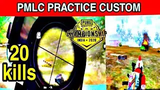 ||20kills in PMLC india Scrims||Pubgmobile lite Asia Competitive GAMEPLAY||