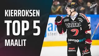 Kierroksen TOP 5 -maalit | 21.10.