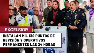 Arranca programa Conduce sin Alcohol decembrino CDMX